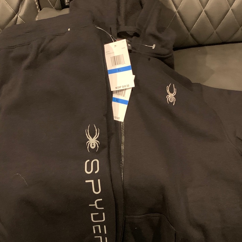 Spyder sweat suite